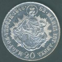 1848KB 20Kr Ag I.Ferdinánd T:2- juszt