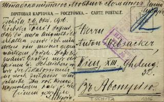 1916 Tschita, Csita; Osztrák-magyar katona fogságban Szibériában / WWI Austro-Hungarian K.u.K. milit...