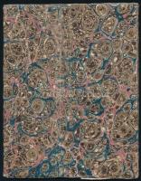 1832 Pozsony (Pressburg, Bratislava) kézzel írt számadás, bekötött füzetben