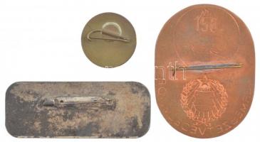 ~1970-1980. "Természetvédelmi őr" zománcozott fém jelvény, hátoldalán "156"-os s...