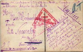 1916 Tschita, Csita; Osztrák-magyar katonák szibériai fogságban / WWI Austro-Hungarian K.u.K. milita...