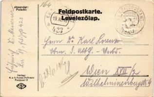 1916 A rokkantak, az özvegyek és árvák, valamint a kárpáti emlékszobor alap javára a Hofmann hadtest...