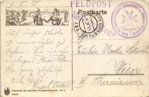 1915 Östl. Kriegsschauplatz 3. Galizien-Lublin-Warschau. Postkarten des östlichen Kriegsschauplatzes...