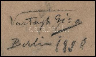 Vastagh Géza (1866-1919): Oroszlán, Berlin, 1890. Szén, pasztell, papír. Jelezve jobbra lent. Proven...