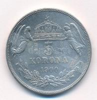 1900KB 5K Ag "Ferenc József" T:2-,3 Adamo K7