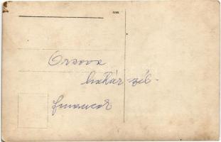 Orsova, Fináncok csoportja / financial guards. photo