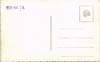 1939. március 19. Magyar katonák egy vasútállomáson / Hungarian military, soldiers at a railway stat...