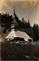 Boga, Valea Rea (Bihar); fatemplom / wooden church. photo (ragasztónyom / glue marks)