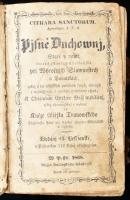 [Třanovský, Jiří (1597-1637):] Cithara sanctorum. Pjsně Duchownj, Staré y nowé, kterýchž Cyrkew Křes...