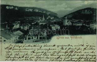 1898 (Vorläufer) Feldkirch, general view