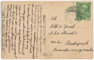 1911 Villach (Kärnten), Seebach bei Villach / railway station, locomotive, train. Verlag H. Krasowsk...