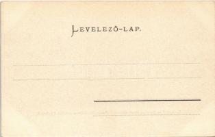 Budapest V. Ferenc József tér az Akadémiával. Ganz Antal 166. sz