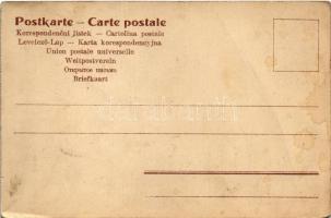 Hunter at home. litho (EK)