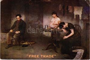 1910 Free Trade Printed by David Allen & Sons. (EK)