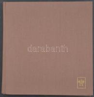 Ausztria ajánlási ragjegy gyűjtemény nagyon jó állapotú nagyalakú 10 vastag fekete lapos berakóban, ...