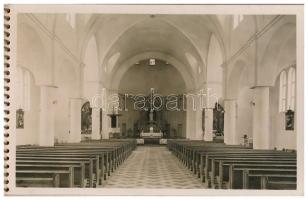 Budapest XIX. Kispesti Jézus Szíve templom emlék-albuma - nem képeslap hátoldalú füzet 10 lappal