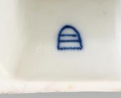 Cseh alt Wien porcelán urna váza matricás jelzett kopással m: 19 cm