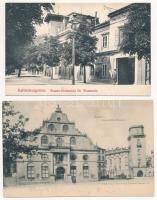 2 db régi képeslap: Kaltenleutgeben, Kassel / 2 pre-1908 postcards: Kaltenleutgeben, Kassel