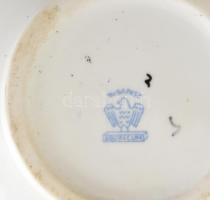 Aquincum Balaton mintás bonbonier. Matricás, jelzett, hibátlan d: 10 cm