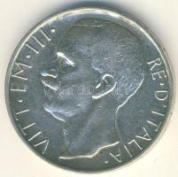 Olaszország 1928R 10L Ag T:3 R!