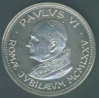 Vatikán 1975. "VI.Pál jubileum" Ag emlékérem 11,2g T:PP