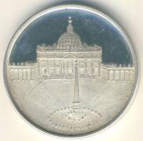 Vatikán 1975. "25. Szentév" Ag emlékérem 12,2g T:PP