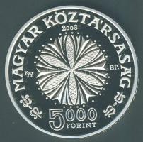 2006. 5000Ft Ag "Bartók Béla" T:PP Tanúsítvánnyal!