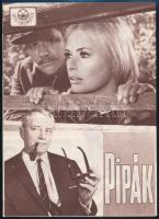 1966 Pipák c. csehszlovák-osztrák film képes ismertető prospektusa