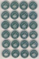 Libéria 2004. 10$ "Szabadság pillanatai" sor, 48db klf érem, klf motívumokkal, benn HUNGAR...