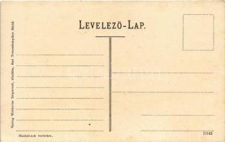 Erdélyi román juhász. Wertheim Zsigmond kiadása / Rumänischer Hirte aus Siebenbürgen / Romanian shep...