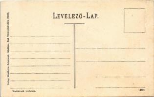 Csángó leány. Wertheim Zsigmond kiadása / Csángó Magyarin (Mädchentracht) / Transylvanian folklore, ...