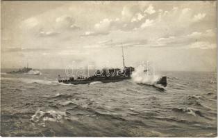 SM Torpedoboote. Verlag F. W. Schrinner, Pola 1917 / WWI Austro-Hungarian Navy, K.u.K. Kriegsmarine torpedo boats