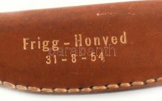 Norge kés, tokban (Honvéd jelzéssel), élezésre szorul, Faragó Lajos futballista hagyatékából. h: 24 ...