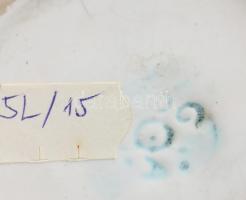 Iparművészeti vállalatos Gorka váza / kancsó, mázas kerámia, matricával jelzett, kis kopásnyomokkal,...