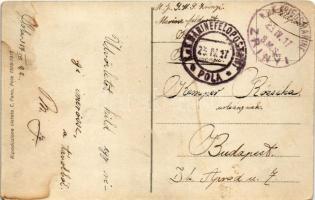 1917 Unsere Marine. Fertig zum Feuern / WWI Austro-Hungarian Navy, K.u.K. Kriegsmarine battleship re...