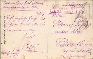 1918 SMS Monarch osztrák-magyar Monarch-osztályú partvédő páncélosa / K.u.K. Kriegsmarine / WWI Aust...