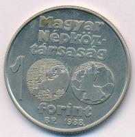 1988. 100Ft Cu-Ni-Zn "Labdarúgó Európa-bajnokság" T:1- fo. 
Adamo EM102