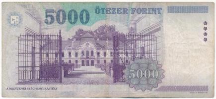 1999. 5000Ft "BD 4726857" T:III,III-
Adamo F57.3