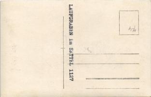 Laufgraben im Sattel 1127m / WWI Austro-Hungarian K.u.K. military, running trench system in the moun...