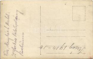 Osztrák-magyar katonák csoportja / WWI Austro-Hungarian K.u.K. military, group of soldiers. photo (l...