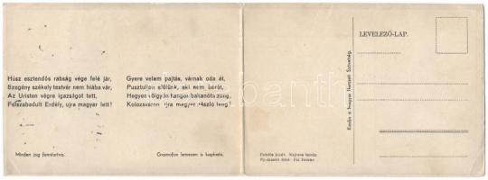 Erdélyi induló. Előre vitézek, Horthy katonák! Zilahi Farnos E. zenéje, Naményi Zoltán-Zilahi Farnos...