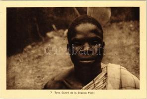 Type Guéré de la Grande Foret / African folklore