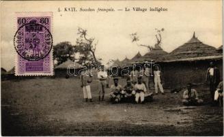 Kati (Soudan francais), Le Village indigene / native village (fa)