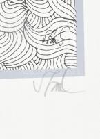 Szász Endre (1926-2003): Női arc (Emese). Szitanyomat, papír, számozott (22/100), jelzett, 40×35,5 c...