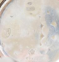 Doxa Ezüst (Ag) tokos zsabóra, jelzett számlap, működik, számlapon sérülések, kopott, d: 50mm