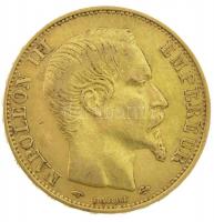 Franciaország / Második Császárság 1859A 20Fr Au "III. Napóleon" (6,42g/0.900) T:2,2- 
Fr...