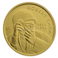 2013. 5000Ft Au Robert Capa (0,5g/0.999) T:P  Hungary 2013. 5000 Forint Au Robert Capa (0,5g/0.999) C:P Adamo EM233