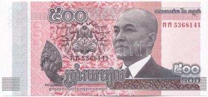 Kambodzsa 2014. 500R T:I Cambodia 2014. 500 Riels C:UNC Krause P#66