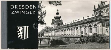 Dresden Zwinger - modern képeslapfüzet 5 képeslappal / modern postcard booklet with 5 postcards