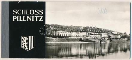 Schloss Pillnitz - modern képeslapfüzet 6 képeslappal / modern postcard booklet with 6 postcards